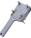 Pro Grade Handheld Drill Locator Guide With Pin Set For 6mm 8mm And 10mm Holes, gray ABS fixture