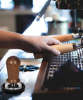 51mm Espresso Tamper Set With 30 Lb Consistent Pressure, Spring Loaded Calibrated Tamper, Silicone Mat, Coffee Stirrer And Distribution Tool, Wooden Barista Kit For Home Espresso Machines, Ideal For Your Italian Moment on coffee machine