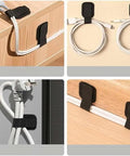 Heavy Duty Cable Organizer Kit For Desk And PC Setup Reusable Nylon Cable Ties With Hook And Loop Fasteners for cord management
