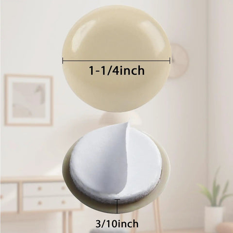 24 Pack Self Stick Appliance Sliders For Kitchen Gear No Sweat One And A Quarter Inch Furniture Sliders With Mega Adhesive