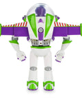Totally Tubular Buzz Lightyear Interactive Talking Action Figure featuring 11 authentic voice lines, showing animated wings and flexible joints.