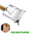 Adjustable Honey Uncapping Fork With Stainless Steel Blade And Wooden Handle For Beekeeping Enthusiasts, Quick Honey Harvest