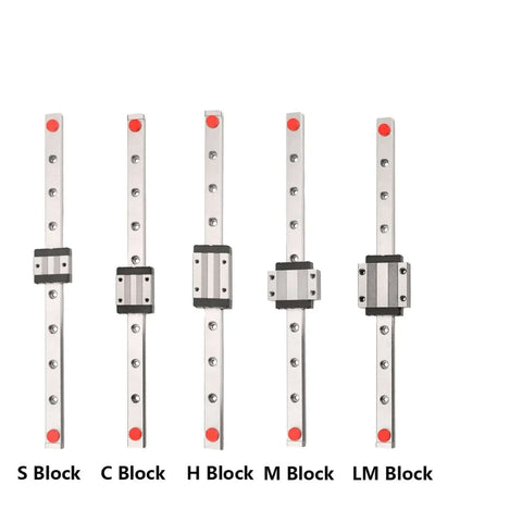 Top Tier High Precision MGN7 Linear Guide Rail Kit With 950mm Smooth Sliding Support Blocks For DIY CNC Machines Plus 3D Printers To Keep Your Rig Rock Solid And Moving Crisp. MGN7 rail kit with S, C, H, M, LM blocks