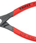 KNIPEX External Precision Snap Ring Pliers Heavy Duty Tool With Non Slip Plastic Coated Handles Straight Tips DIN 5254 A