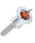 Close-up of Tough As Nails Countersink Drill Bit Set with adjustable depth, designed for flat head fasteners and precision drilling.