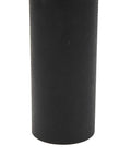 Silicone Barbell Grip Pad Anti Slip Handle Cover for Dumbbells, thick protect pad in black showing textured exterior