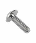 Titanium M6 Socket Head Cap Bolts Dome Head Screws 1.0 Pitch, ultra lightweight and corrosion resistant, side view