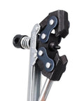 Close-up of Beast Heavy Duty 60 To 100 Roller Chain Breaker Cutter Tool with visible needle pin and steel handles for motorcycle chains