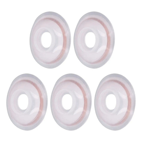 5-pack Pro Grade Red Copper Solder Wick in clear plastic coils for PCB repair and electronics work