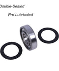 Tough As Nails Deep Groove Ball Bearings 6305 2RS 62X25X17Mm Double Sealed Chrome Steel Precision Bushings with seals.
