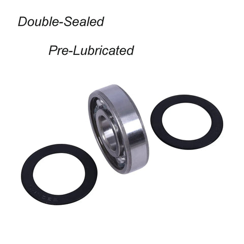 Tough As Nails Deep Groove Ball Bearings 6305 2RS 62X25X17Mm Double Sealed Chrome Steel Precision Bushings with seals.
