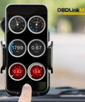MX Plus OBD2 Bluetooth Scanner For iPhone Android And Windows Turns Your Phone Into A Pro Diagnostic Tool With OEM Support display