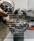 Straight Up Reliable Alternator Slip Ring Brush Set For Valeo Heavy Duty Copper Repair Kit Direct Match Oe 230090 in hand for installation.