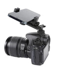 Universal Phone Tripod Mount Adapter with 360 Degree Rotation for Hot Shoe Cameras and DSLRs, 1/4 Inch Screw, Canon Nikon Sony