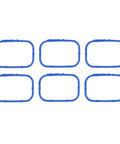 Fuel Injection Plenum Gasket Set For Jeep Grand Cherokee And Compatible With Ram 1500 ProMaster And Chrysler 300 Town And Country Gasket Kit For A Tight Seal And Smooth Real World Engine Performance, six blue intake gaskets