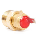 Electric Cooling Fan Thermostat Switch With Three Eighths Inch Pipe Thread for 10, 12, 14, And 16 Inch Fans, side view