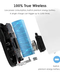 No-Nonsense Wireless Outdoor Security Camera With 2K Color Night Vision showing internal battery and components