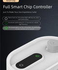 Close-up of the smart chip controller on the 9 In 1 Handheld Steam Cleaner For Home Use Portable Steamer With High Pressure Cleaning Power