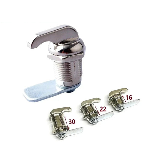 Keyless Cam Lock For Cabinets Boxes Cupboards Lockers Boats Cars Bathrooms And Windows DIY Hardware With 22mm Diameter Lock Cylinder