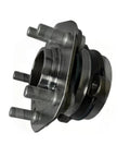 Straight Up Premium Front Wheel Bearing Hub Assembly Compatible With Tesla Model 3 And Model Y 2017 To 2025 OEM 104412200E side view showing mounting bolts.