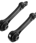 Top Shelf Front Lower Control Arms And Ball Joints Suspension Kit Six Piece Set For Rear Wheel Drive Chrysler 300 Charger 2005 To 2010, black steel construction.