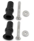 Heavy Duty Stainless Steel Toilet Seat Bolts Fix That Wobbly Seat In No Sweat Fashion M6 Thread Includes Rubber Expansion Gaskets and Bumper Covers.