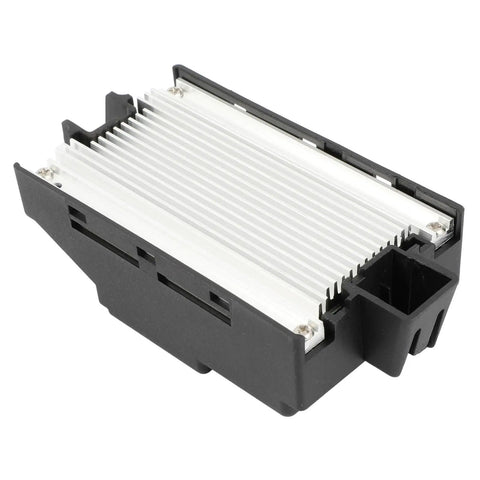 Straight Up Reliable AC Blower Motor Resistor For Chevy And Buick Cars 2011 To 2016 solid black and silver replacement part.