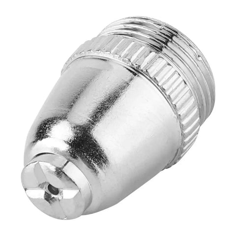 Jiawu Plasma Cutter Consumables Kit With 90 Pieces Featuring 35 Electrodes 35 Nozzles Plus 20 Ceramic Cups: close-up of a metal nozzle.