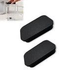 Water Tank Lid Replacement For Keurig K-Supreme K910 Coffee Makers, Snap-On Reservoir Cap Black, showing two black lids and installation