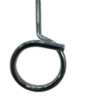 Box Of 100 Bridle Ring Set, 2 Inch Length, One Quarter Twenty Thread Machine Screw Rings For Cable Management, Clamps And Supports, Durable Hardware Pack For Industrial Projects. zinc bridle ring with 1/4-20 thread