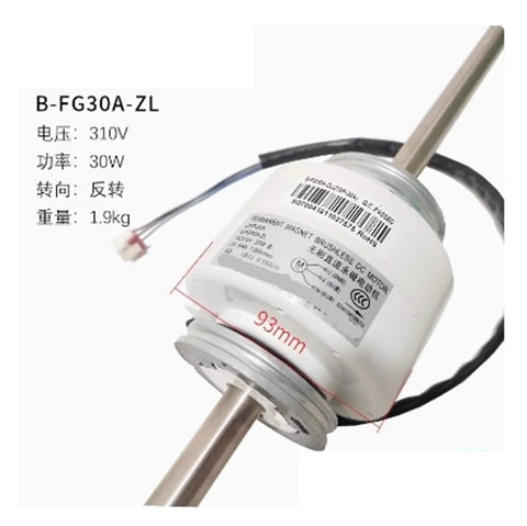 Brushless DC Air Conditioner Motor For Multi Unit Duct System ZWF 30A Compatible 30W Replacement Fan Motor Beat The Heat With Reliable Easy Install For Home Or Office