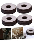 4Pcs Beefy High Strength Diagonal Replacement Knurling Wheel Set For Surface Texturing Coarse Knurling Tools Durable Steel Construction