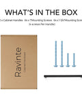 32 Pack Matte Black Cabinet Handles 8-4/5 Inch Square Pulls For Drawers And Kitchen Cabinets Hardware Set, box with screws and handle