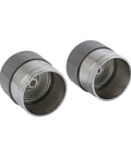 2-Pack 1.98 Inch Stainless Steel Wheel Bearing Protectors with Silicone Dust Cap for trailers