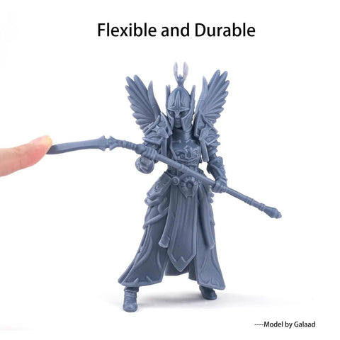 Top Shelf Flexible 3D Printer Resin In Easy Grey 2Kg Container Featuring Badass Impact Resistance Slick Surface Finish And Knockout Durability For Rapid Layer Printing Projects That Demand Serious Toughness