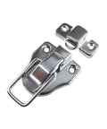 Four Pack Vintage Iron Toggle Hasp Latches With Screws For Rustic Cabinets And Small Furniture, Easy Install Hardware, Durable Rust Resistant