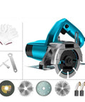 No Sweat Portable Wall Chaser And Slick Handheld Slotting Tool For Lightning Fast Wood Metal Tile Cutting And Brick Trimming In Cramped Quarters For Chill Weekend Diy Overhauls with accessories and blades.