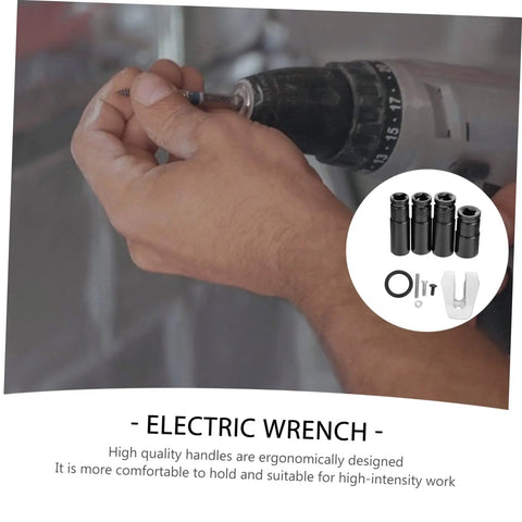 Lurrose Cordless Electric Impact Wrench With High Torque Brushless Motor Rechargeable Power Tool For Car Tires And Home Repairs Easy To Carry Compact Design For DIY Projects Heavy Duty Performance