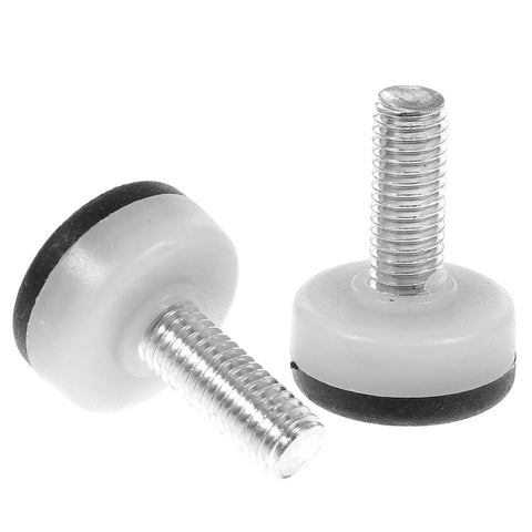 Adjustable M10 Furniture Leveling Feet Set With ABS And Iron Inserts 30 Pack Heavy Duty Table Leg Levelers close-up view