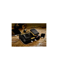 Dual 12V To 20V MAX Battery Charger For Li Ion Batteries With Two USB Ports on workbench