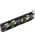 Magnetic Torpedo Level For Conduits With Four Vials V Groove And Magnet Track Aluminum Alloy Construction High Viz Black 6 Inch