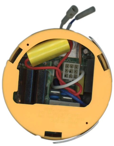 Internal view of Universal Ceiling Fan Remote Control Kit With 3 Speed Dimmer And Reverse Button Easy Install Light Dimmer components