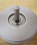 Model L25G1000AB7404ED15 Encoder for Industrial Machinery, 1000 CPR, AB Outputs, Quarter Inch Shaft, Fifteen Pin Connector, PN 92401008049, Beefy Built Tough Industrial Encoder Module top view