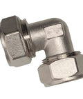 Built Tough 3/4 Inch Compressed Air 90 Degree Elbow Pipe Fittings Solid Brass Tubing for air compressor connections