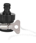 Heavy Duty 24 Pcs Hose Connector Fitting Set With G1/2 Quick Connect Garden Hose Repair Kit, ABS Water Pipe Joints And Couplings For Irrigation Car Washing And Pet Bathing That Is Totally Sick, black clamp fitting with pull chain