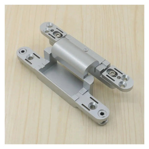 Two Way Adjustable Concealed Door Hinge For Rebate Doors 180 Degree Opening Die Cast Zinc Alloy Built Tough Heavy Duty 60kg Load
