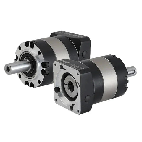 Heavy Duty Planetary Gearbox Motor Reducer For Nema 17 23 Stepper Drives With Ple160 42mm Input And 30 1 Speed Ratio, compact design.