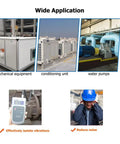 Solid As A Rock Heavy Duty Spring Floor Mount Vibration Isolator For Industrial Machinery And Commercial Equipment Featuring Rugged Shock Absorption And Zero Nonsense Durability in applications like mechanical equipment, conditioning unit, and water pumps.