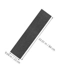 Grippy Waterproof Grip Tape Sheets For Skateboards And Scooters High Traction Non Slip PVC Sandpaper 33 By 9 Inches with dimensions