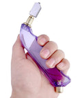 Professional Pistol Grip Oil Feed Glass Cutter With Tungsten Carbide Wheel Stained Glass Cutting Tool, handheld and ergonomic design.